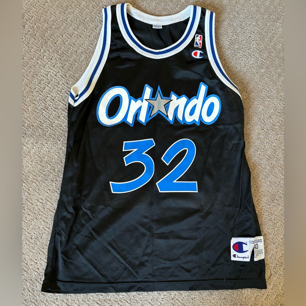 Vintage Champion Shaquille O’Neal Orlando Magic Jersey